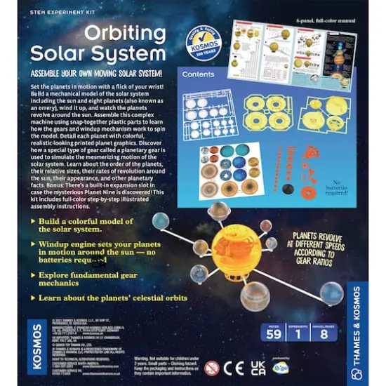 Thames & Kosmos Orbiting Solar System Kit {3}