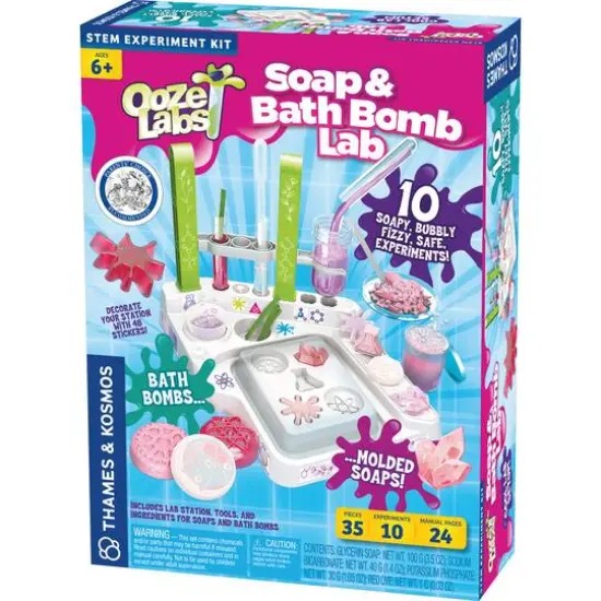 Thames & Kosmos Ooze Labs: Soap & Bath Bomb Lab Kit {3}