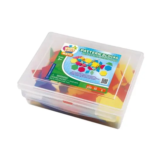 Thames & Kosmos Pattern Blocks Math Kit with Activity Cards {1}