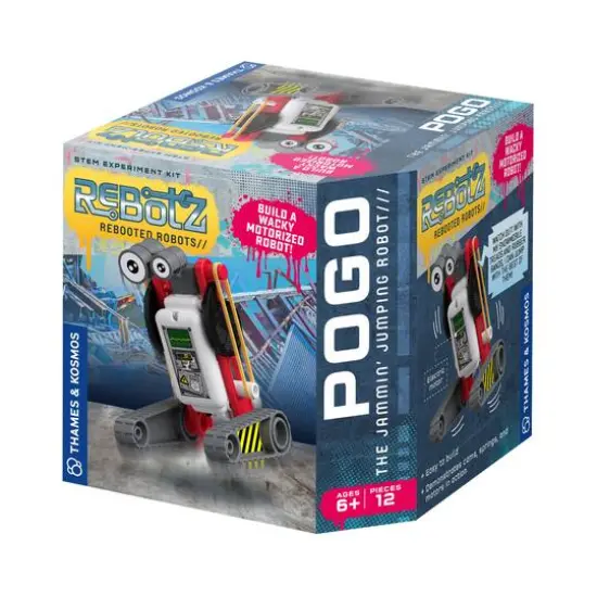 Thames & Kosmos ReBotz: Pogo The Jammin' Jumping Robot {1}