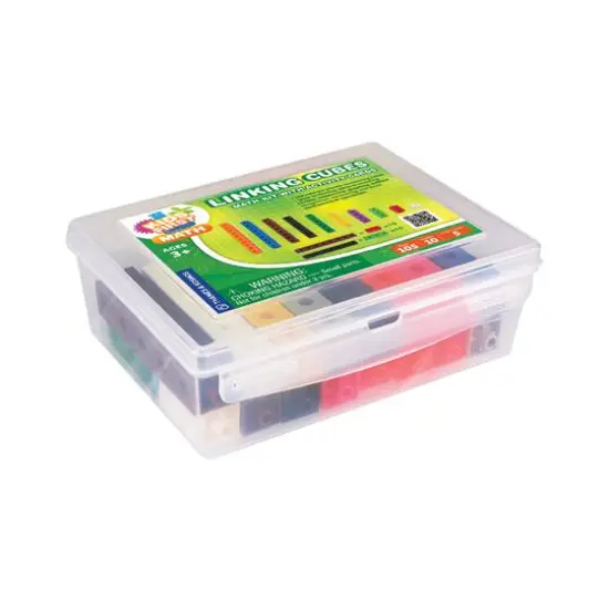 Thames & Kosmos Linking Cubes Math Kit with Activity Cards {1}