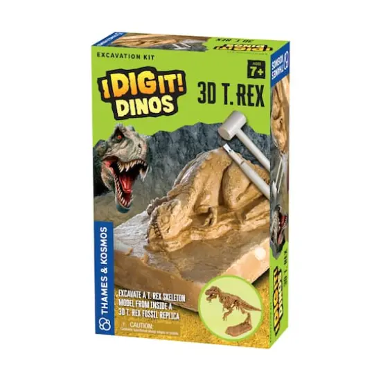 Thames & Kosmos I Dig It! Dinos: 3D T. Rex Excavation Kit {1}