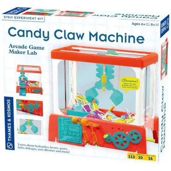 Thames & Kosmos Candy Claw Machine Arcade Game Maker Lab Kit {3}
