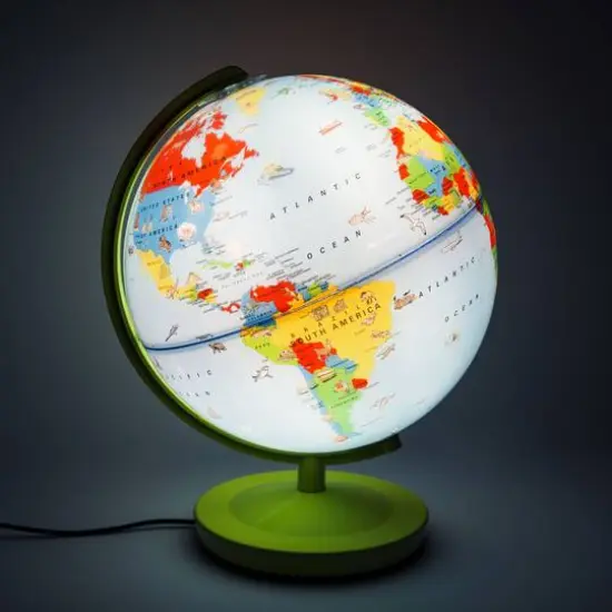 Thames & Kosmos Kids First Light-Up Globe Kit {4}