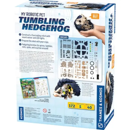 Thames & Kosmos My Robotic Pet Tumbling Hedgehog Kit  {3}